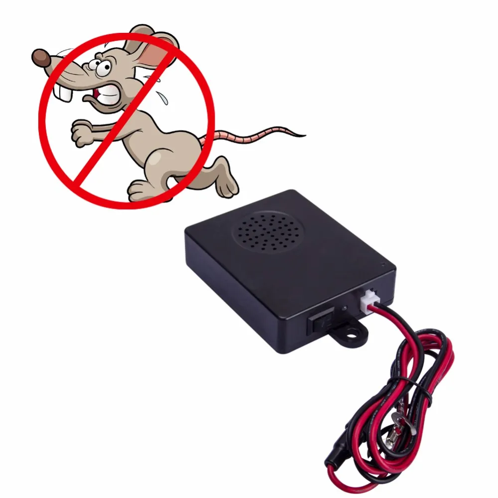 Electric powered car repellent ultrasonic rat repellent for car insect ...