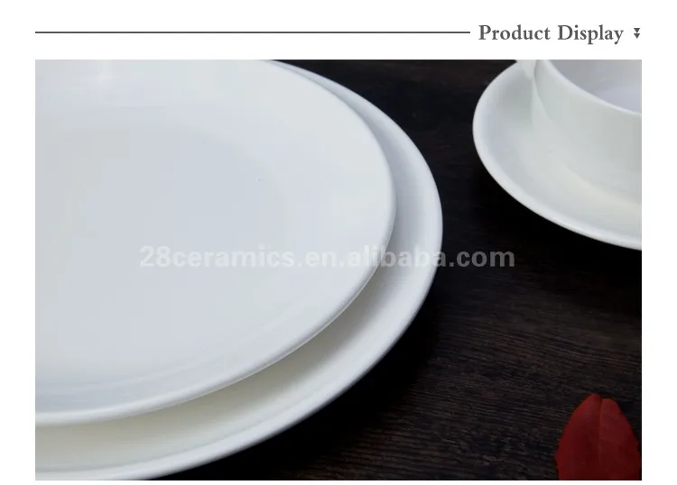 porcelain 10.25" dinner plate,60pcs royal bone china dinner set