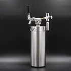 クラフトビール 128 オンスミニビール樽 128 加圧ビール樽 growler 4l 1 ガロンディスペンサーシステム