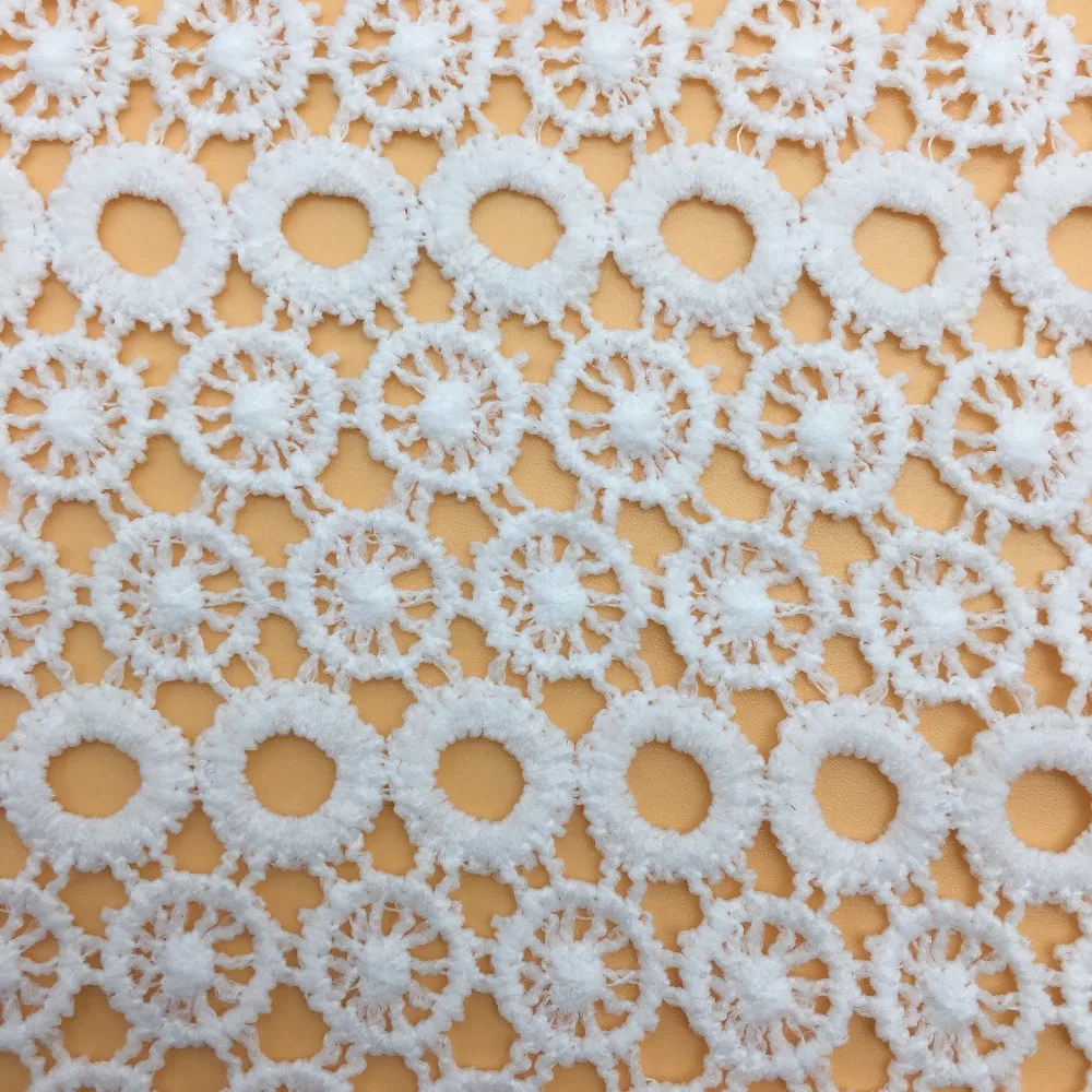 Raschel Lace Trimming Sew on Organza sequin Mesh w// Embroidery Trim Lace 2yds