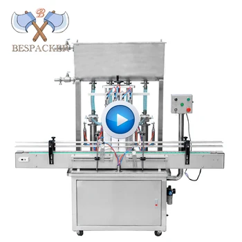 Máquina Neumática De Llenado De Líquidos De Pistón De Alta Precisión