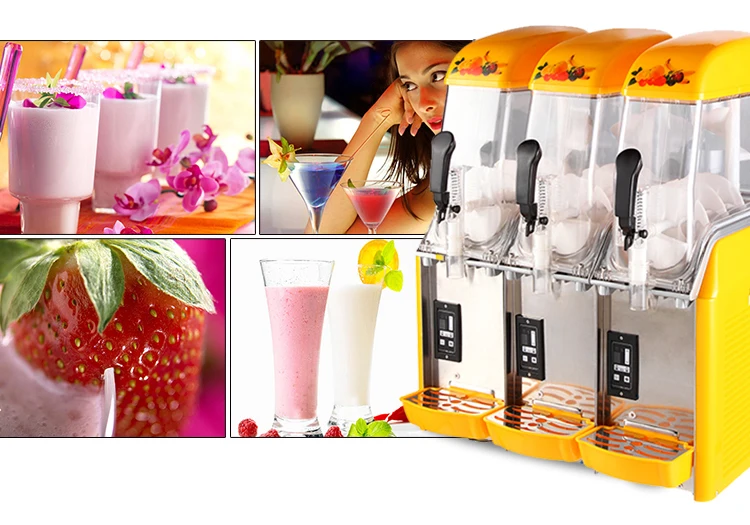 Gbg Syrup Slush Machine New Rb360 2016 Ice Cream Food Grade Plastic