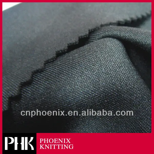 elastic polyester interlock fabric