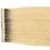 Luxury quality russian virgin remy ombre color tape hair extensions human hair for sexy lady