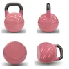 rizhao china kettlebell body building pink steel competition kettlebell