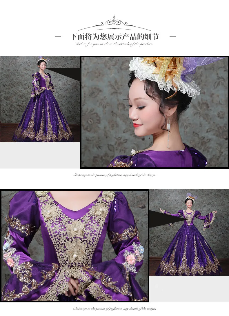 Ecoparty Medieval Dress Women Renaissance Dress Princess Queen Costume  Velvet Court Halloween Costume Plus Size 4colors| Alibaba.com