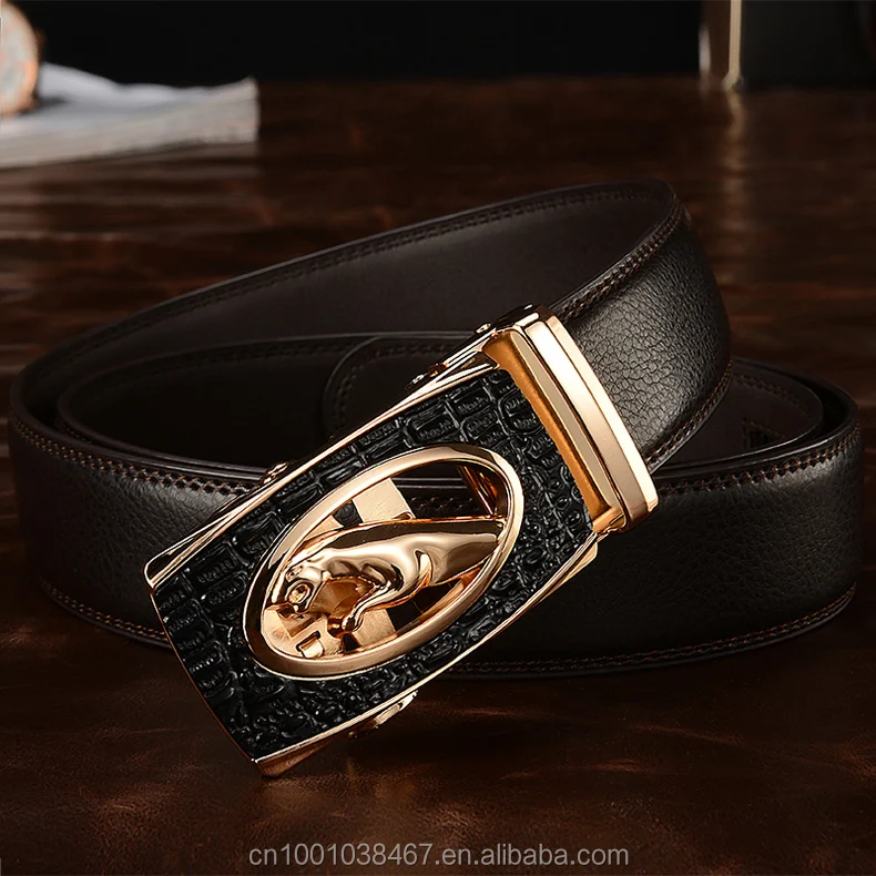 Replica Designer Men Formal Official Belt Genuine Leather Belt ...