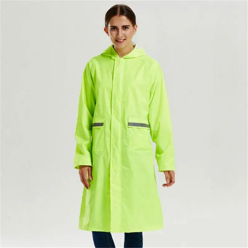 Olive Green Rain Cape,Durable Rain Poncho,Reusable Raincoat With ...