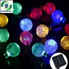 Solar lamp 4.8m string of 20 balls christmas Multi Color led lamp lights fairy lights,home party decoration light
