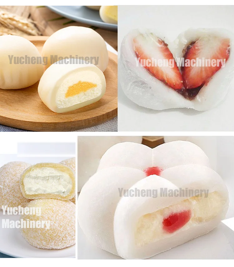 high quality mochi ice cream encrusting machine