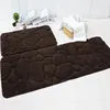 memory foam 2 piece bath mat microfiber