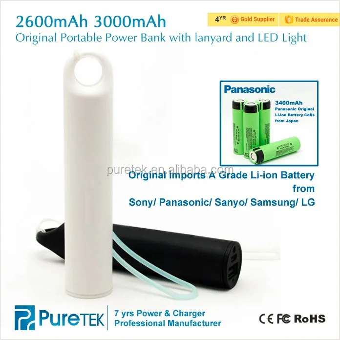 Rohs Power Bank 2600mah User Manual