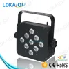 9*10w 6in1 battery operated indoor wireless led uplights for smart dj