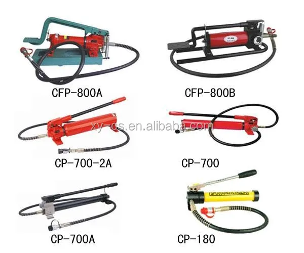 Model Cp700 Hydraulic Hand Pump For Hydraulic Cylinder 700bar 1000psi