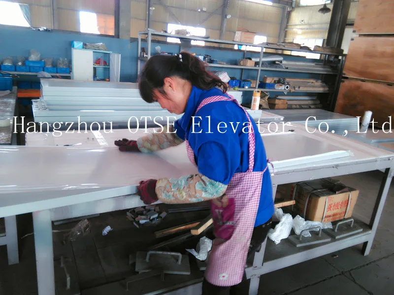 OTSE commercial building shopping mall panoramic passenger elevator