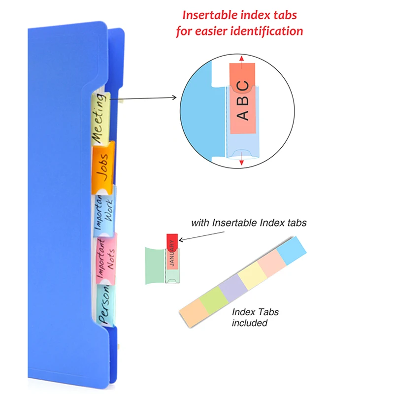 A5 Custom Tickler Luxury Personal Portfolio Spiral Notebook Buy