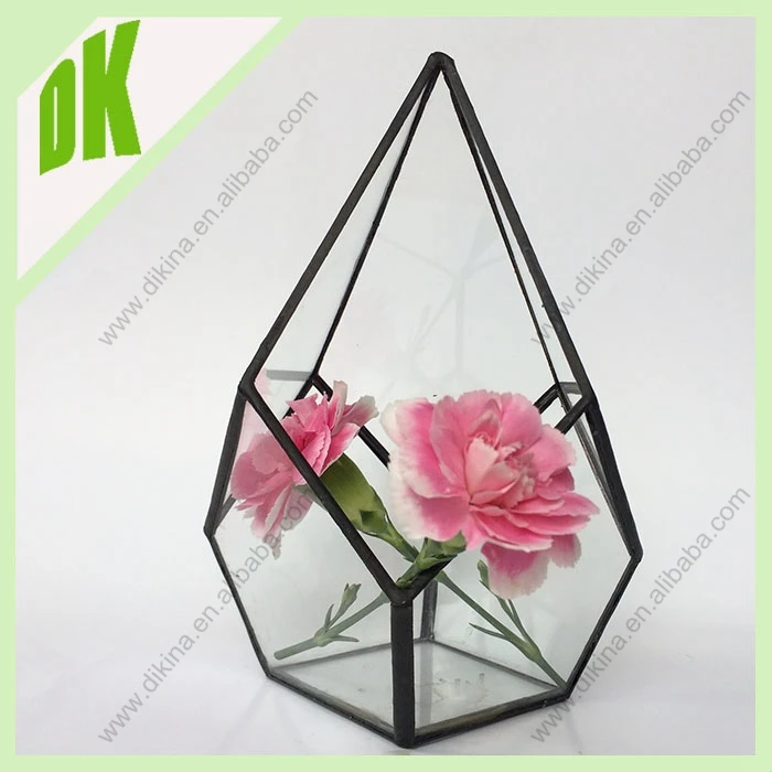 Clear,Transparent Bubble Shaped Container / Vintage Vase,Storage Jar