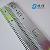 powder coating steel drawer slide soft close with green buffer