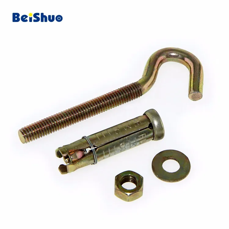 Eye Hook Carbon Steel Sleeve Anchor With Nut - Buy Eye Bolt Sleeve ...