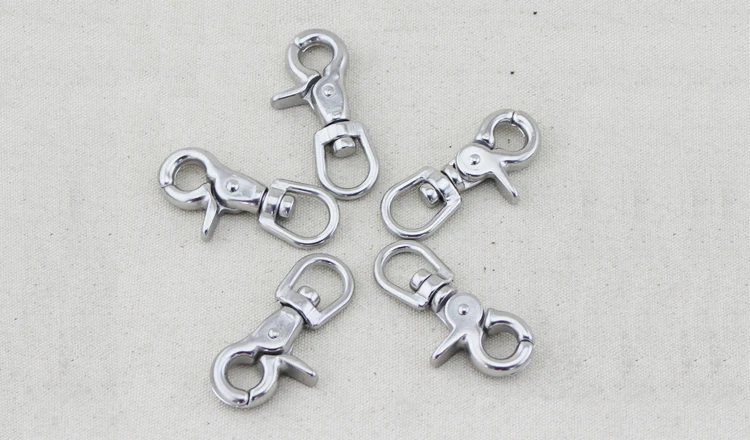 65mm Stainless SS316 Trigger Swivel Snap Hook Lobster Claw Clasp