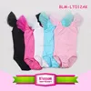 Kids Training dancewear fancy girls ballet leotards flutter sleeve girls cotton spandex gymnastics leotards