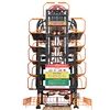 Hydraulic Vertical Car Parking System Tower Building parking system