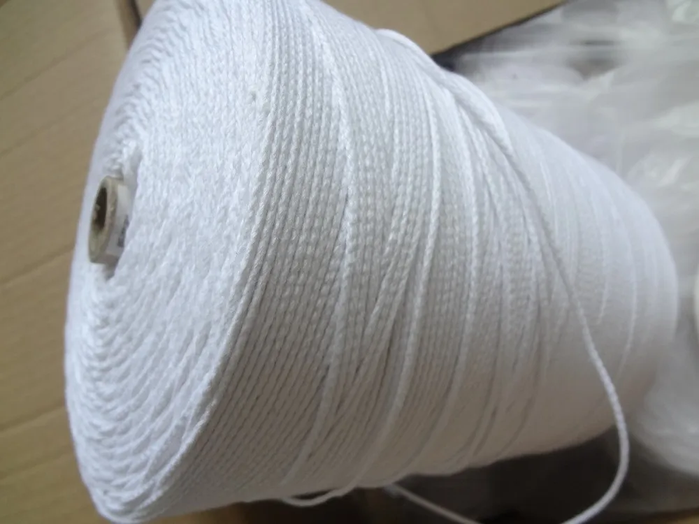 100 Pure Nonsmoke Cotton Yarn Candle Wick Thread Roll Paraffin Wax