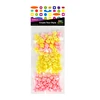 Wholesale Solid Color Acrylic Star Shape Beads Opaque Faceted Plastic Beads for Jewelry Making