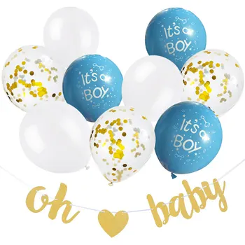 It S A Boy Balloon For Baby Shower Decoration View Baby Shower