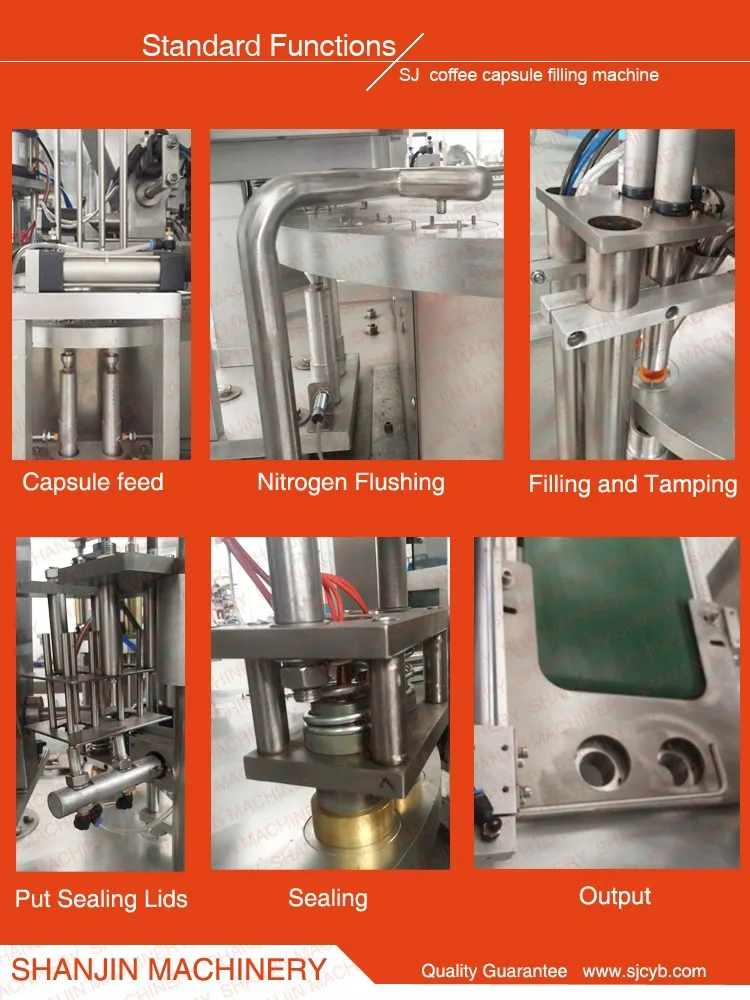 Coffe Cap Machine Coffee Capsules Packaging Machines Capsule Coffee Fill Seal Machine ...