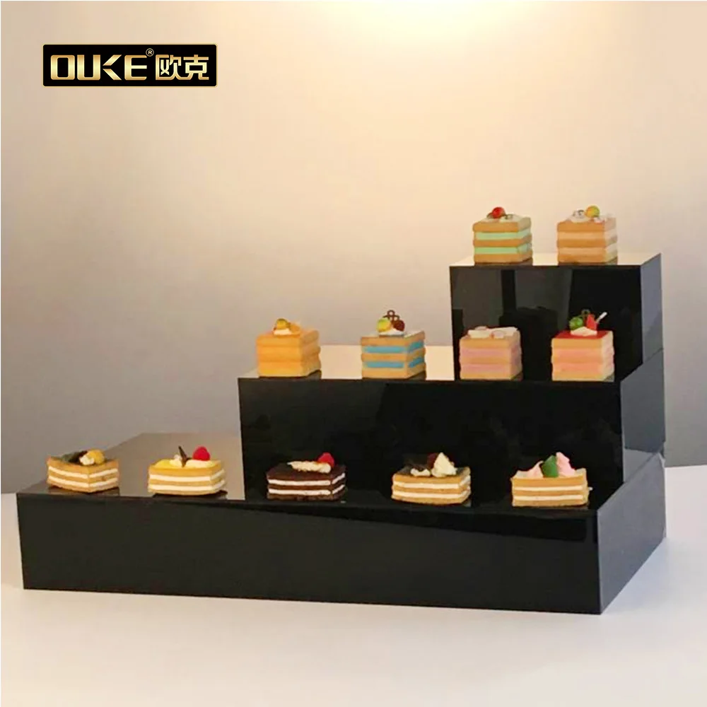 Custom Dessert Cake Acrylic Display Stand Buffet Riser - Buy Acrylic ...