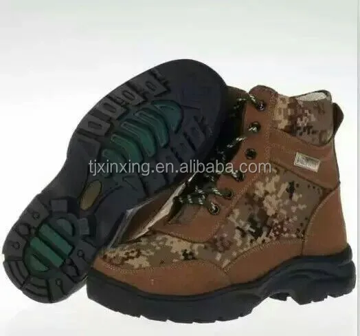 camouflage boots