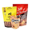 Ziplock Aluminium Foil Food Packaging With Printing Zip Lock Stand Up Pouches For Food Bag