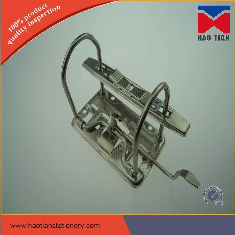 Box File Clip Metal File Fasteners / Lever Arch Mechanism With Plastic