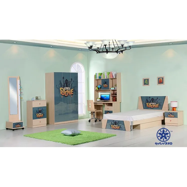 Children Furniture Bedroom Suite Modern Mdf Kids Bedroom Suites 1304 Buy Baby Cot Children S Furniture Baby Cots Product On Alibaba Com