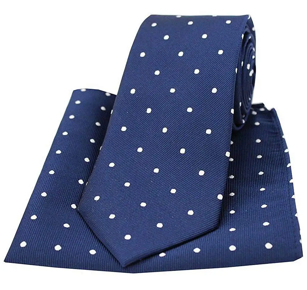 David Van Hagen Mens Paisley Woven Tie and Pocket Square Set Deep Fuchsia
