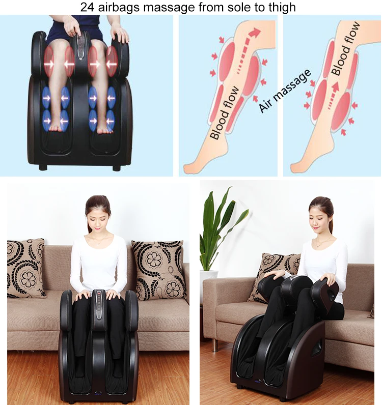 New Machine 2017 Leg Vibrating Electric Foot Massager For Diabetics