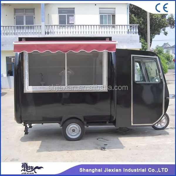 Jxfr220gh 3 Wheeler Piaggio Ape Espresso Truck,Piaggiao Ape Food Truck