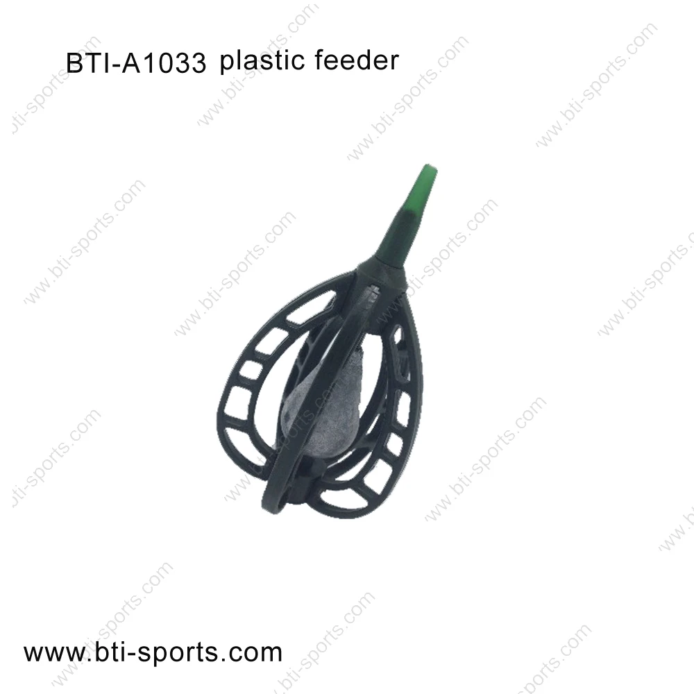 New Inline Carp Feeder Fishing Method Tri Fin Swim Feeders Bti