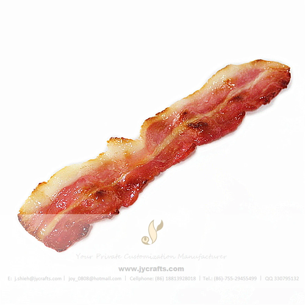 non-edible fake bacon store display photography props kids play