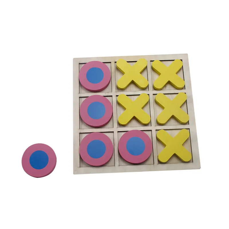 Mdf Material Tic Tac Toe Game Complete Wood Wooden Noughts And Crosses ...
