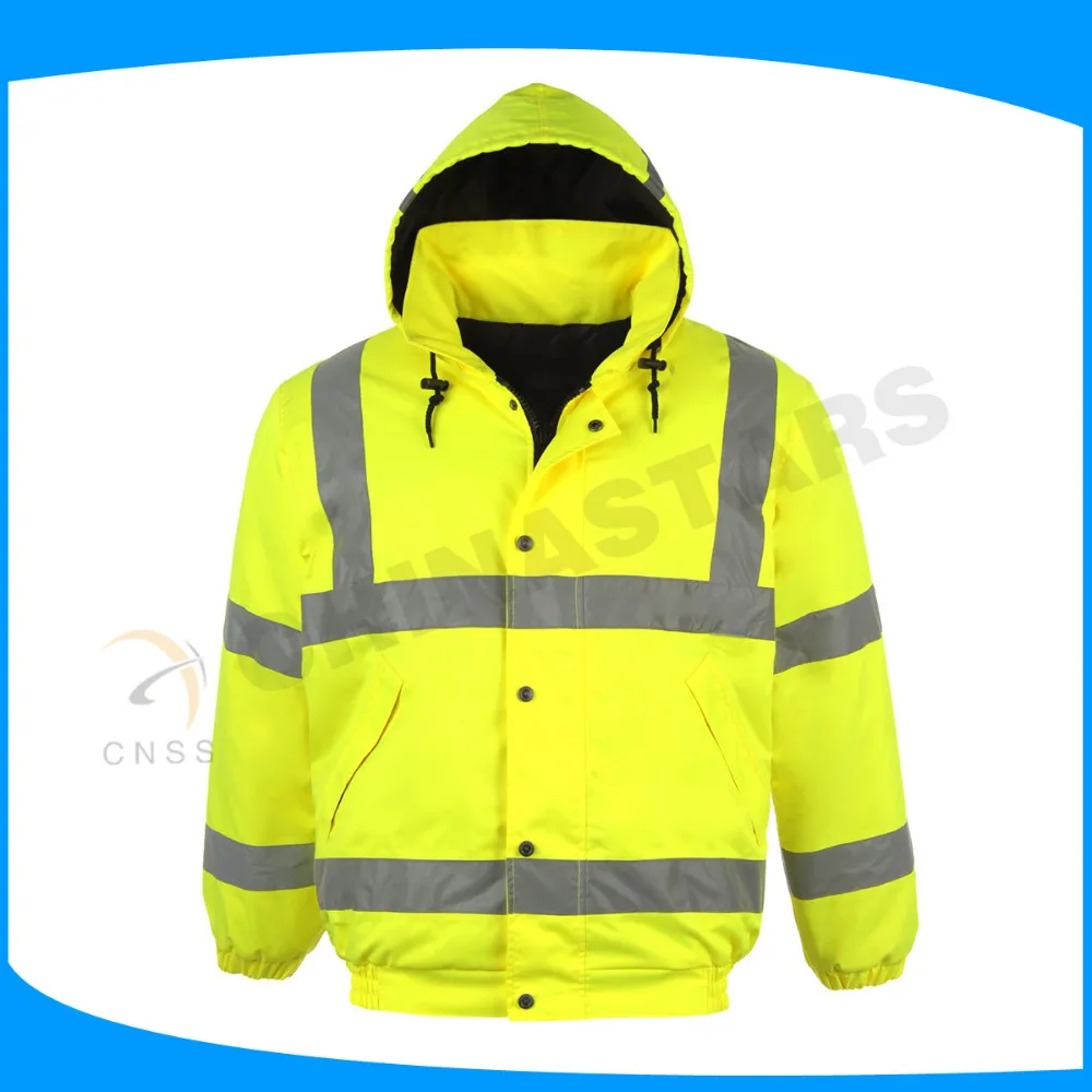 Anti Flame Blue Safety Reflective Jacket Safety Reflector Jacket For ...
