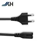 2 Prong Power Cable EU US JP AU UK Plug C7 Figure 8 AC Adapter European Euro Power Cord For Battery Chargers