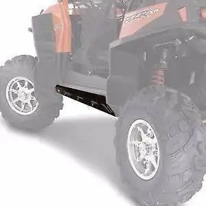 Pro Armor P141221BL Polaris RZR Heavy Duty Steel Rock Sliders Black Powder Coat
