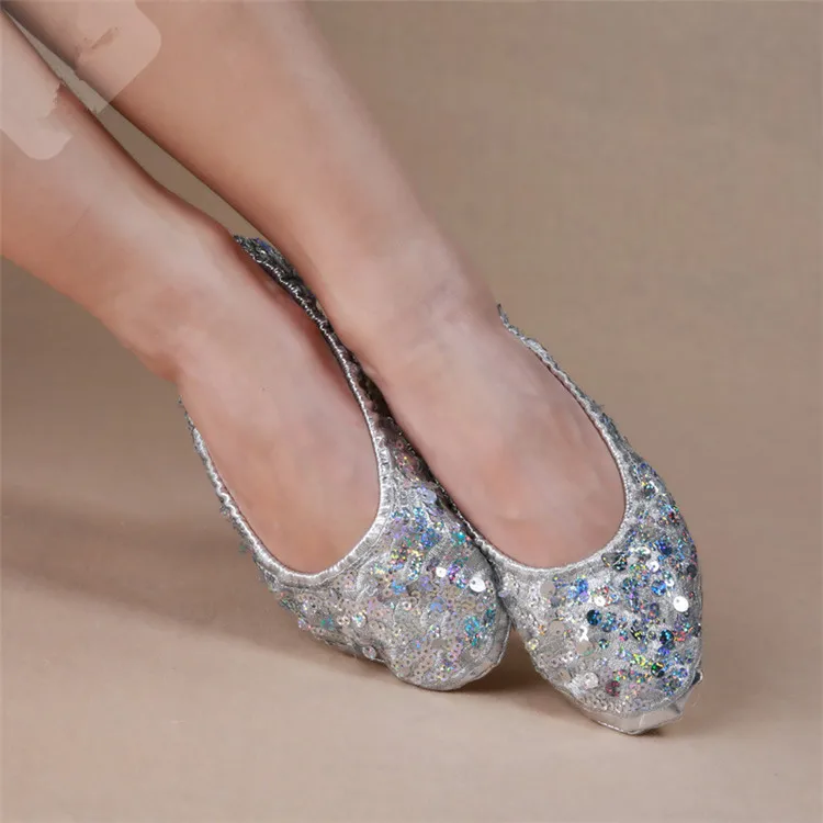 Cheap Gold Belly Dance Shoes With Shining Colors Buy