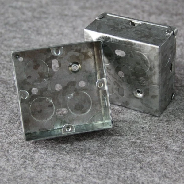 Electrical Galvanized Metal Switch And Socket Box By Chinese Supplier