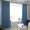 Yutong Solid Color Christmas Deals Curtain Panels Grommet Thermal Insulated Blackout Window Curtains