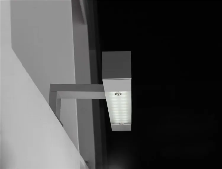 5w cabinet light aluminum kitchen led cabinet light polished chrome 30cm wall light modern