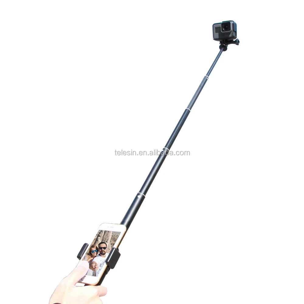 Waterproof Mini Selfie Stick With Tripod And With Cellphone Clip Mount