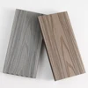 hidden fasteners clips for decks solid wood gradual change color wpc decking grey embossed wpc decking
